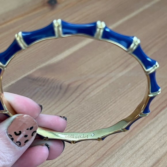 💫2/$20 - Stella and dot retired julep bangle in blue - Picture 2 of 4